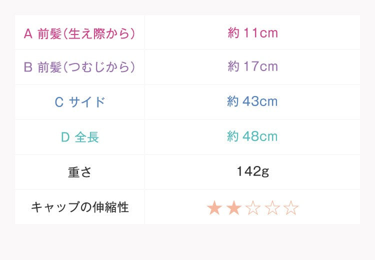 天使のチアクラシックミディ人毛MIX