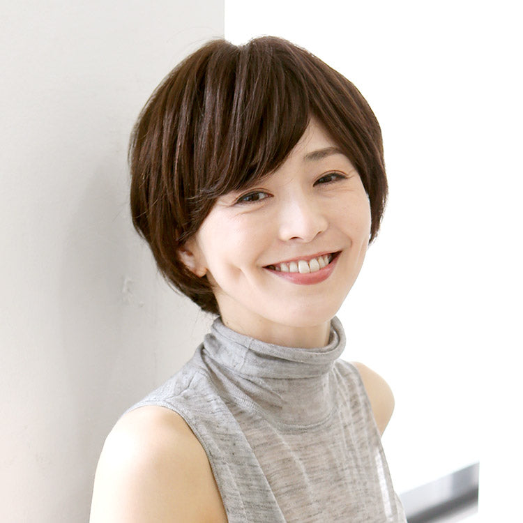天使のニュアンスショート人毛100%