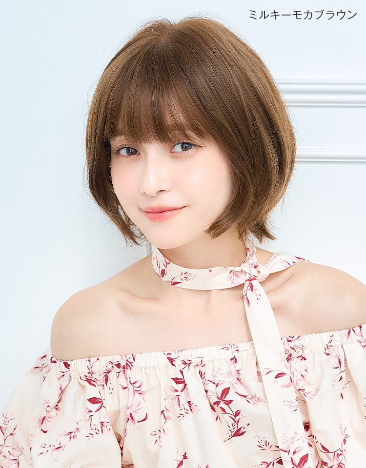 天使のラテショートplus人毛MIX