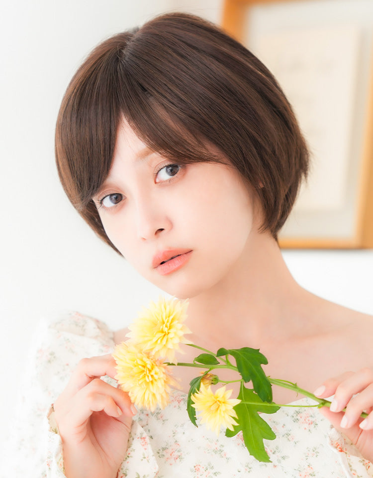 天使のリーフショート人毛MIX