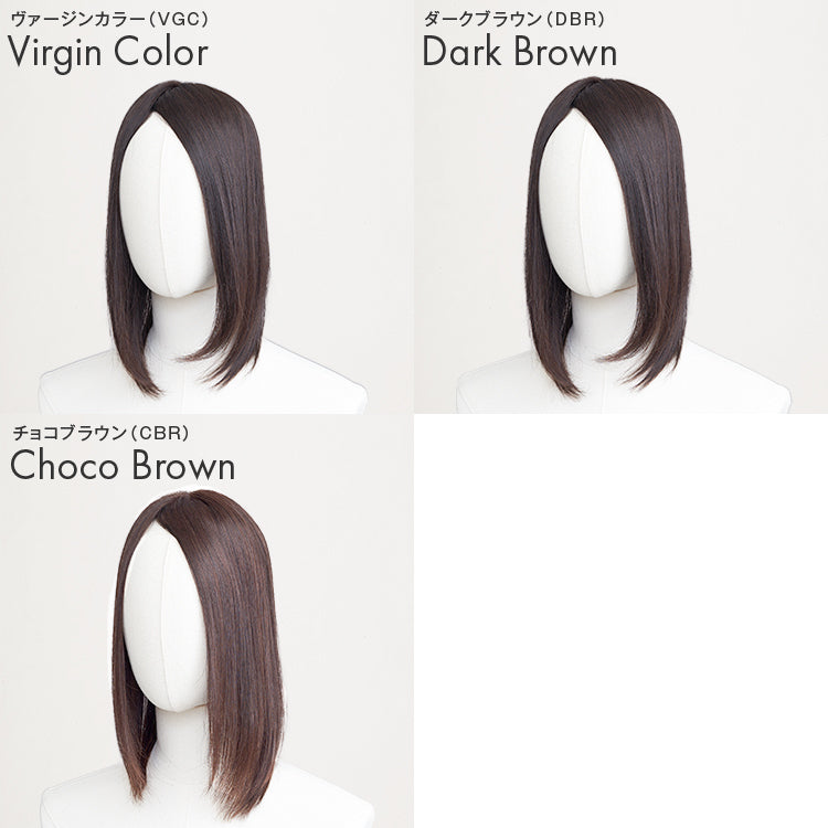 REMY人毛100%_天使のヘアピースワイドベース