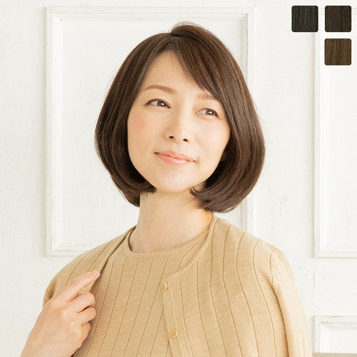 天使のヘアピースワイド_フリーリー人毛MIX