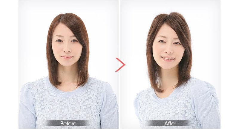 天使のヘアピース_ストレート人毛MIX