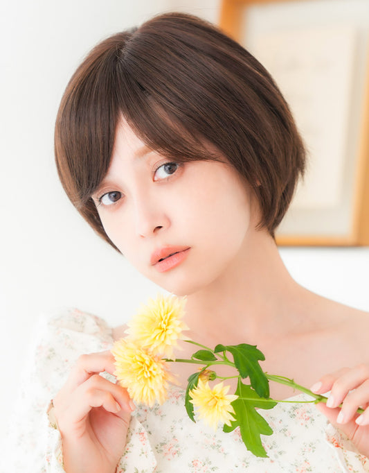 天使のリーフショート人毛MIX