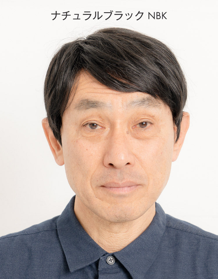 【メンズパンフレット掲載】機能性リラックスウィッグ_アーバンショート人毛MIX