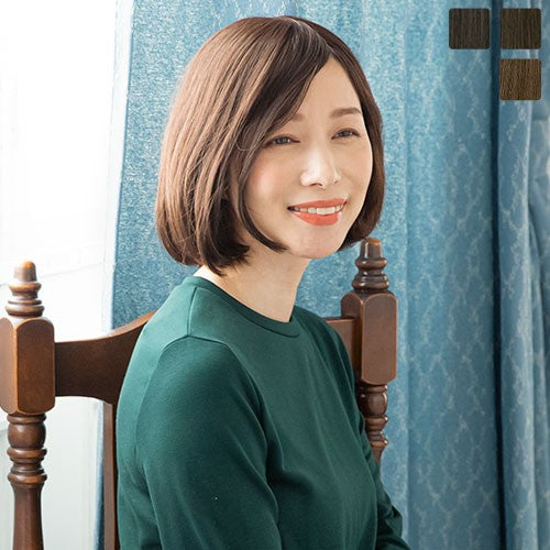 天使のヘアピースワイド_ナチュラル人毛MIX